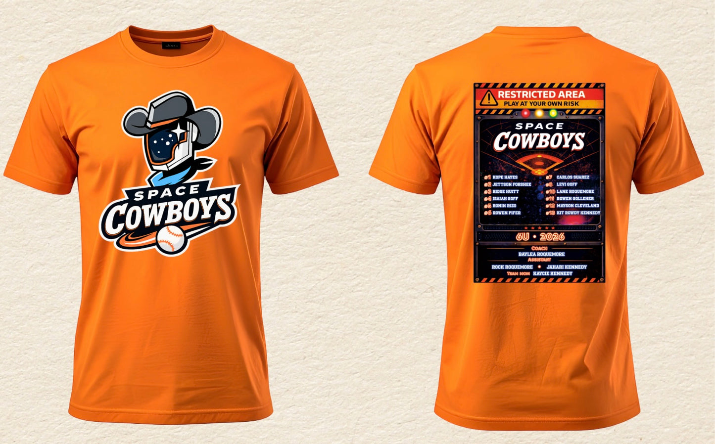 Space Cowboys 2026 Team Apparel
