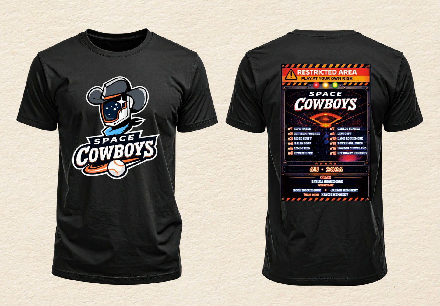 Space Cowboys 2026 Team Apparel