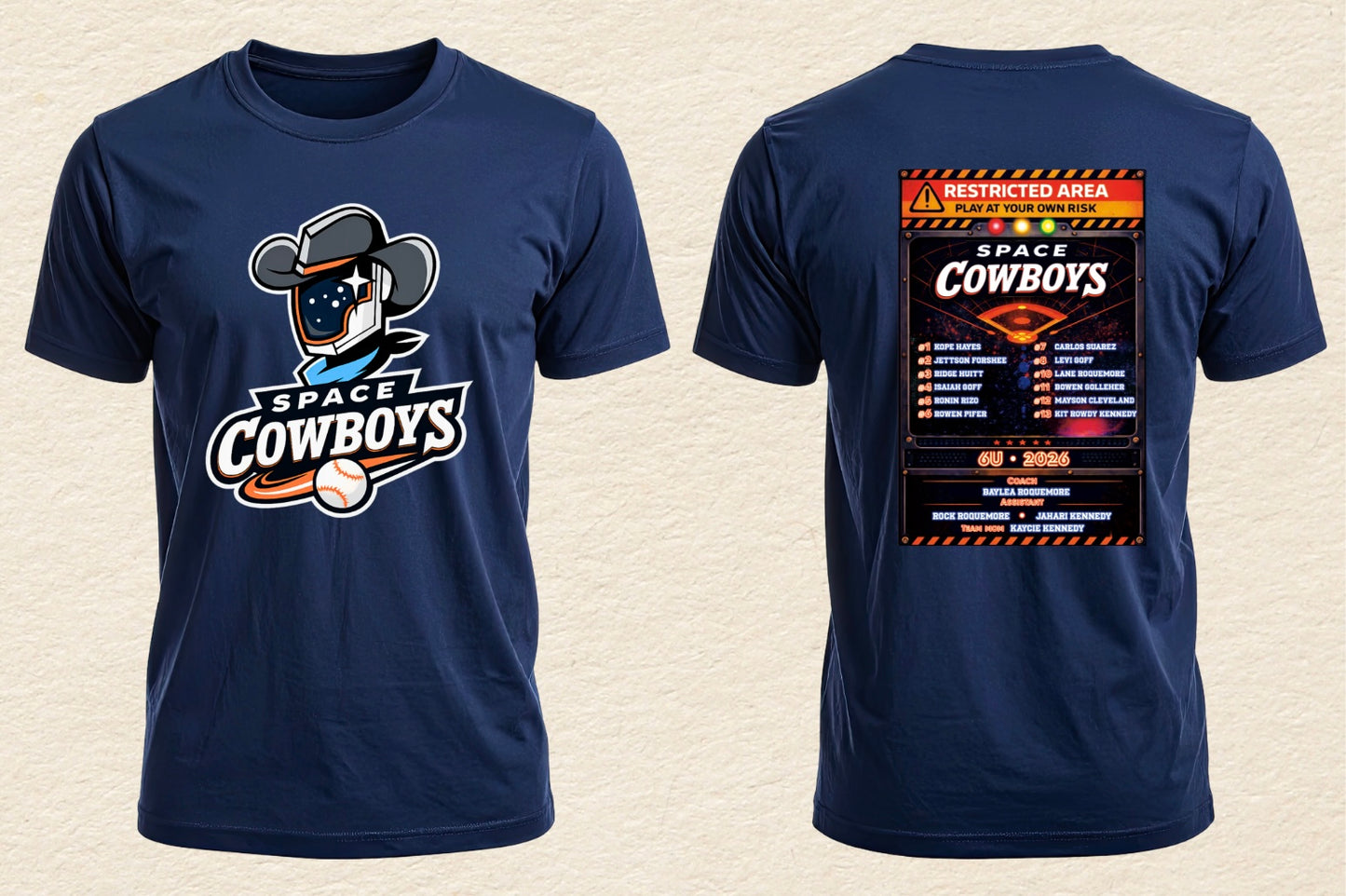Space Cowboys 2026 Team Apparel